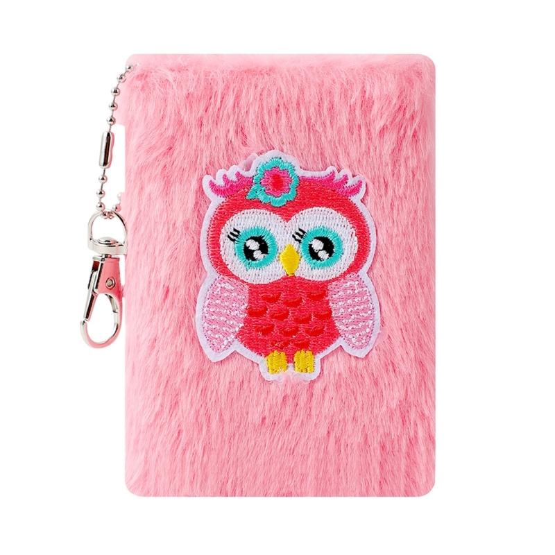 Mini Plush Writing Pad Ergonomic Pocket Notebook Recycled Paper Notepad For Office School Essential