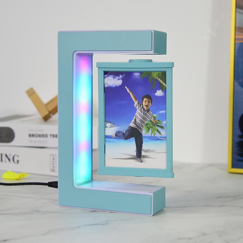 Magnetic Levitation Photo Frame - Luminous Wedding & Birthday Gift, Suspended Creative Ornament