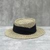 Internet Celebrities Ins French Concave Hat Female Seaweed Woven Straw Hat Travel Vacation Beach Shade British Top Hat