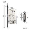 5096 Italian Minimalist Silent Magnetic Lock for Bedroom/Bathroom Doors