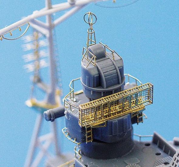 Hasegawa Etching Parts for the Japanese Navy Light Cruiser Basic Plastic Model QG38 1/350 Detail-Up Agano-Class, B, Kit,