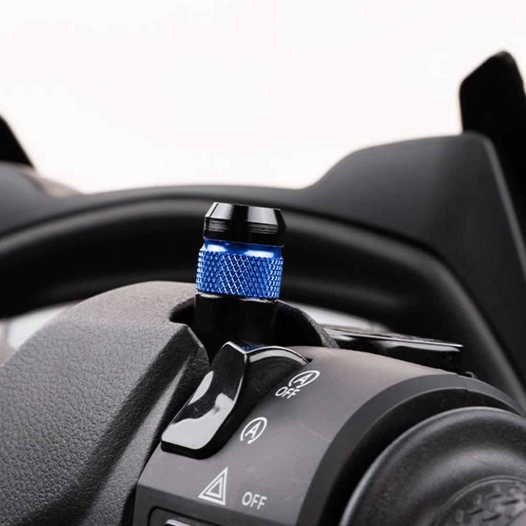 Motorcycle Mirror Hole Plug Screws for Honda Aluminum Rearview Mirror Hole Plugs Screws Bolts Replacement Mounting Screw