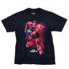 EVERSOUL Mobile Suit Gundam Short Sleeve T-Shirt, Red Comet, Char's Zaku, Mobile Suit, Zeon Forces, Men's, Black, Size L [Parallel Import]