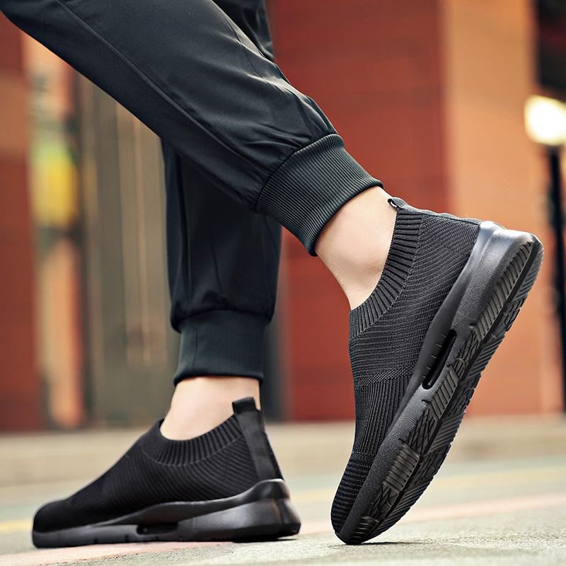 Fashion Men Running Soft Soled Women's Sports Flat Bottomed Loafers Breathable Casual Shoes Comfortable Outdoor Walking Shoes for Women