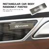 Car Styling Logo Sticker Metal Badge Emblem Decorative Decal For Hyundai Tucson NX4 IX35 H7 2022 2021 2020 2019 2018 2009 bw1