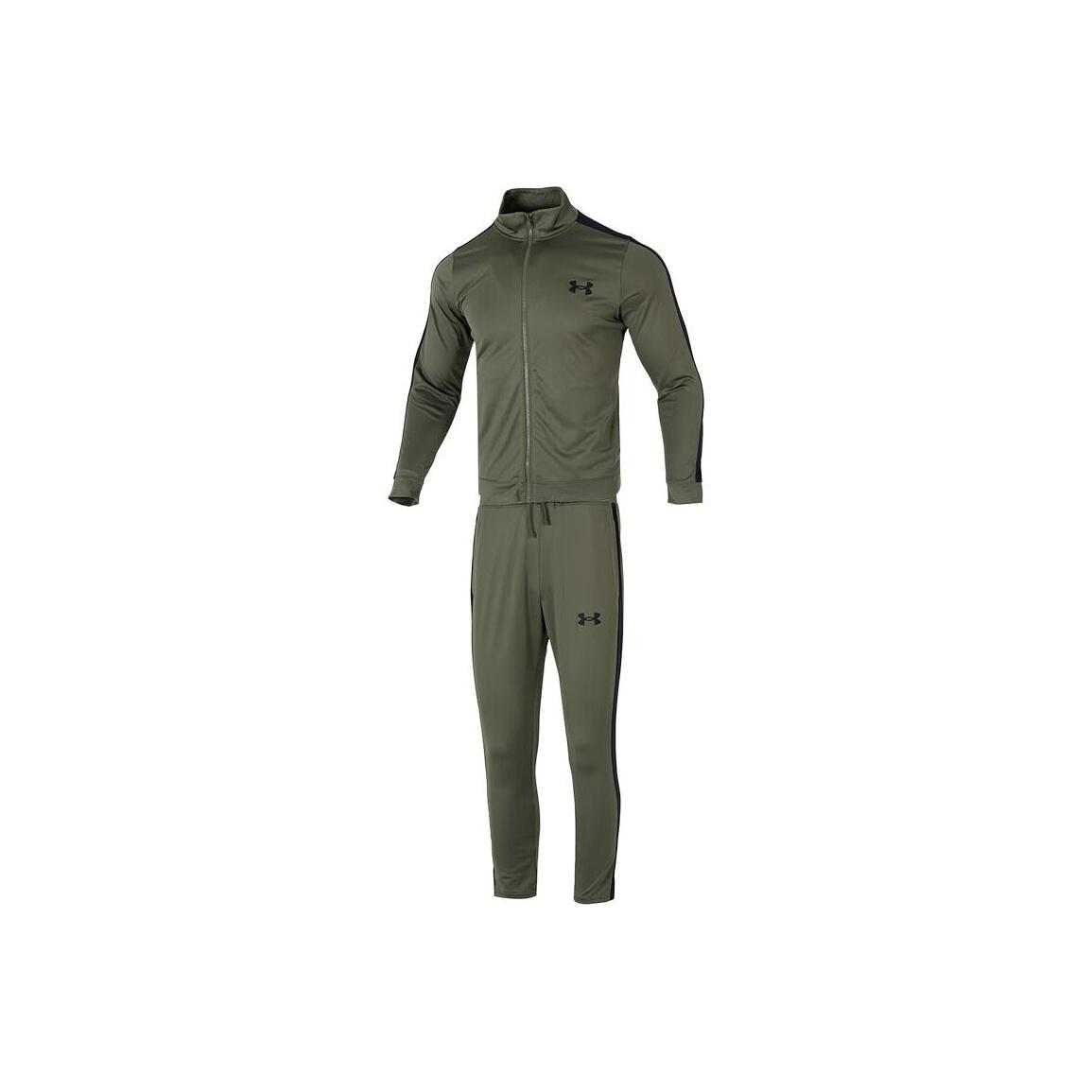 Under Armour Breathable Knit Casual Sports Suit Men Green 1357139-390 M