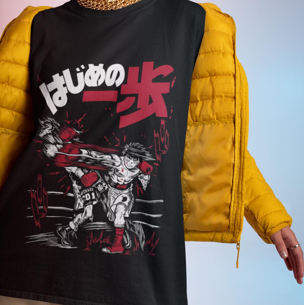 Hajime No Ippo Shirt Takamura Kamogawa Tee Ryo Mashiba T-shirt Date Eiji Tshirt XXXXL