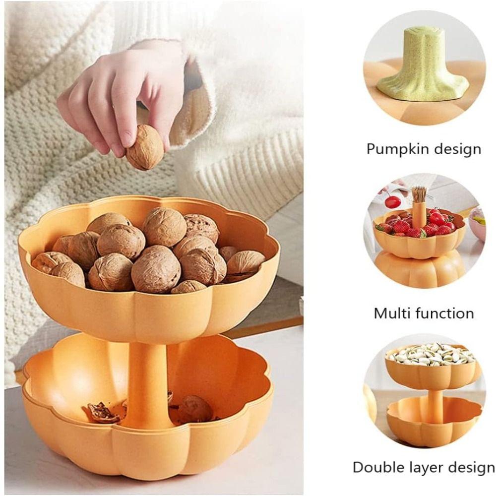 Fresh-keeping Candy Snack Tray Dustproof Divided Serving Tray with Lid Serving Container  Daily Use