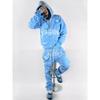 Unisex Hip Hop Hoodie Sweatpants Set Loose Fit Long Sleeve Casual Wear