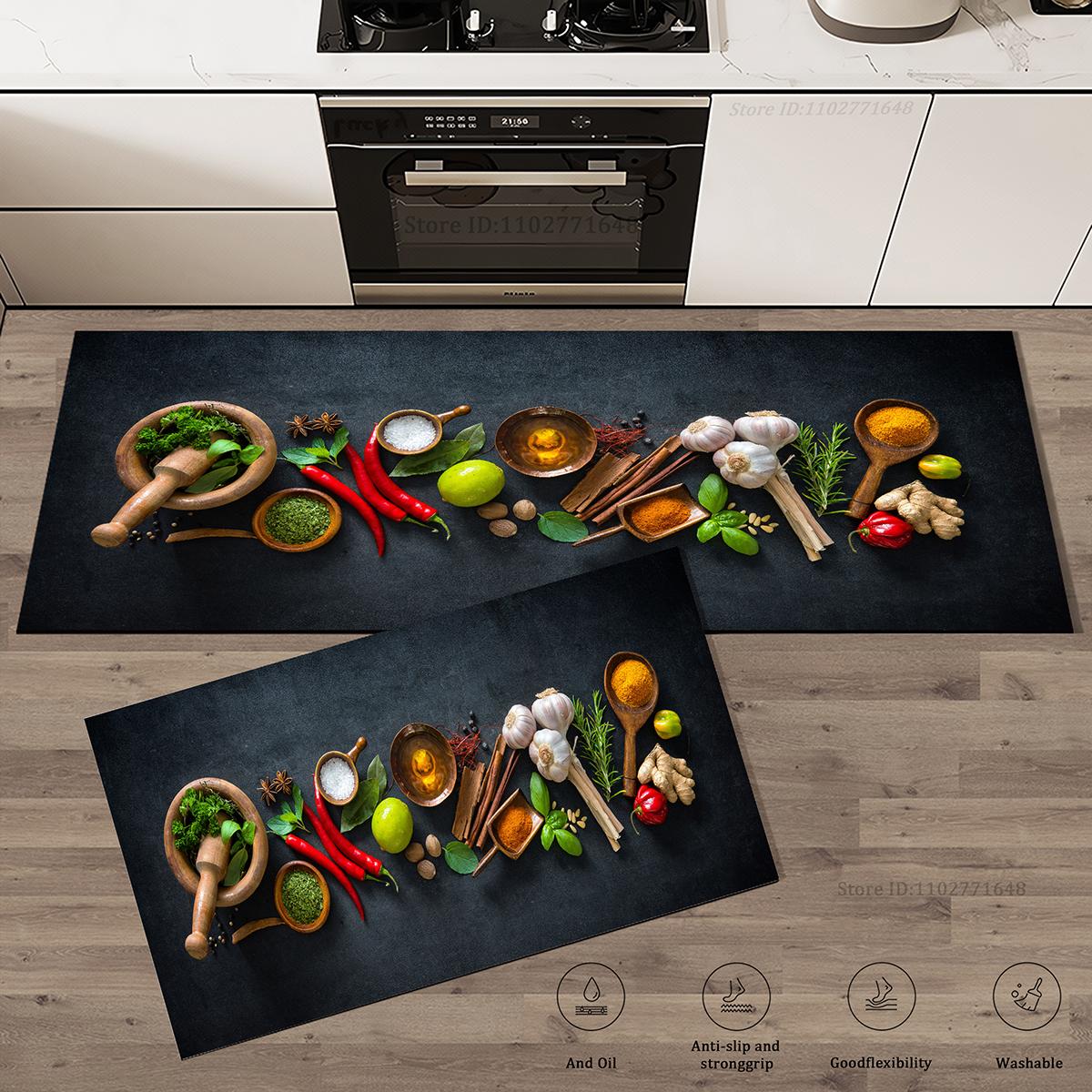 Keuken Hoge Kwaliteit Absorberend Mat Woonkamer Badkamer Deurmat Entree Antislip Tapijt Wasbaar Lang Groot Anti-Vermoeidheid Tapijt 40x60cm and 40x120cm