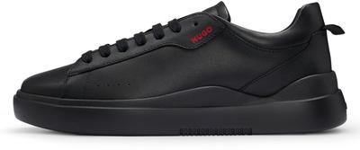 HUGO Sneaker Leather Black
