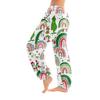 Women's Solid Color Trousers With Cuffs Casual Pants And Pajama Pants