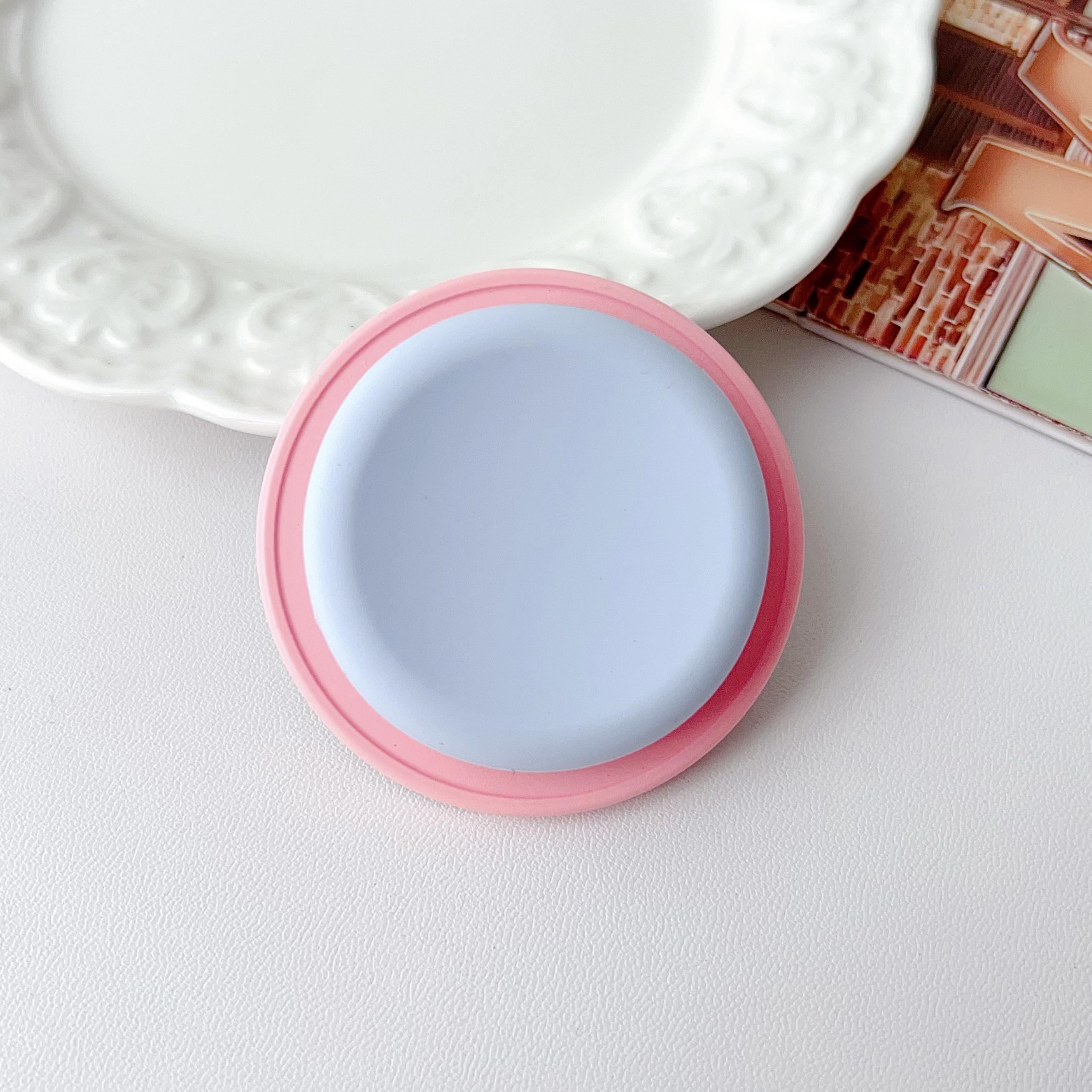 

D22 Милый Цветной Розовый Круглый Магнитный Держатель Грип Ток Griptok Подставка Держатель Поддержка Для iPhone Для iPad Magsafe Smart Tok