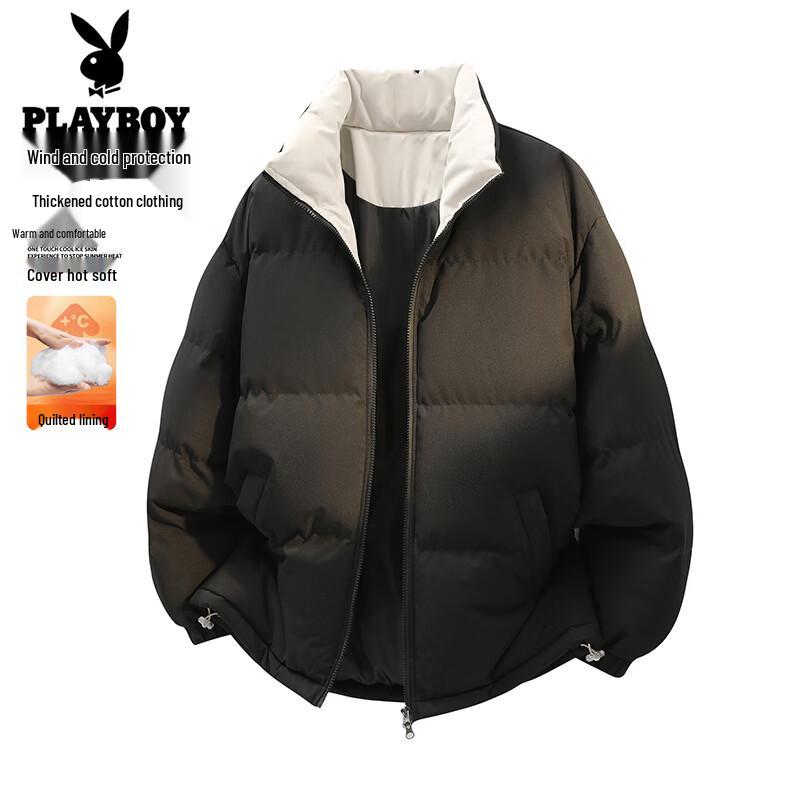 PLAYBOY Men's Winter Padded Puffer Jacket