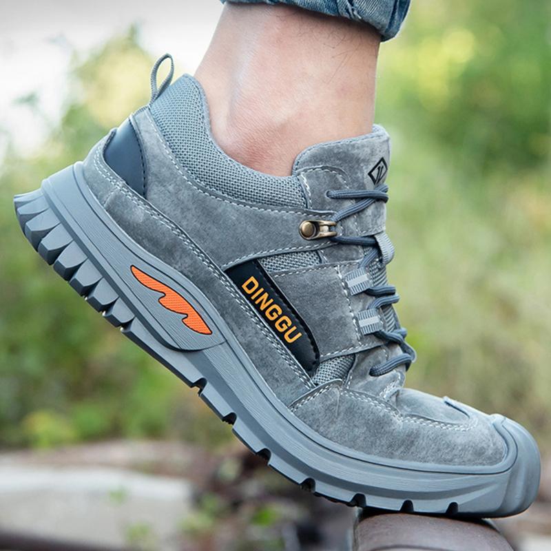 Scarpe antinfortunistiche da uomo, scarpe da lavoro con punta in acciaio, stivali antiforatura indistruttibili, scarpe antinfortunistiche, stivali da lavoro da uomo, scarpe protettive di sicurezza