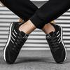 PU Läder Herr Löparskor Sportskor Retro Casual Sneakers Halkfria Promenadskor Reseskor Körskor