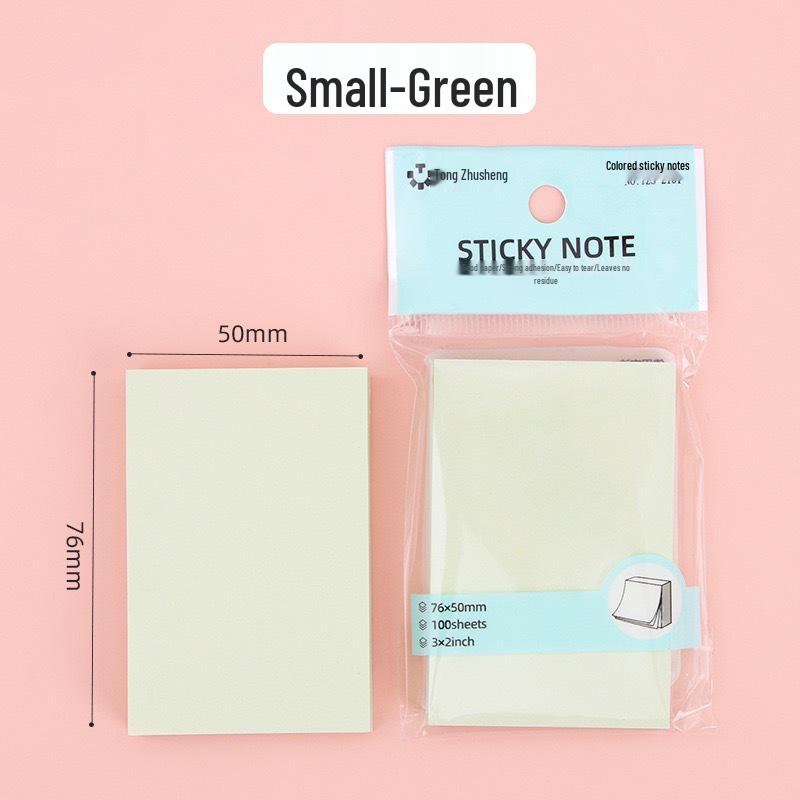 Heart-Shaped Colorful Sticky Notes for Students - Creative Index Memo Pads