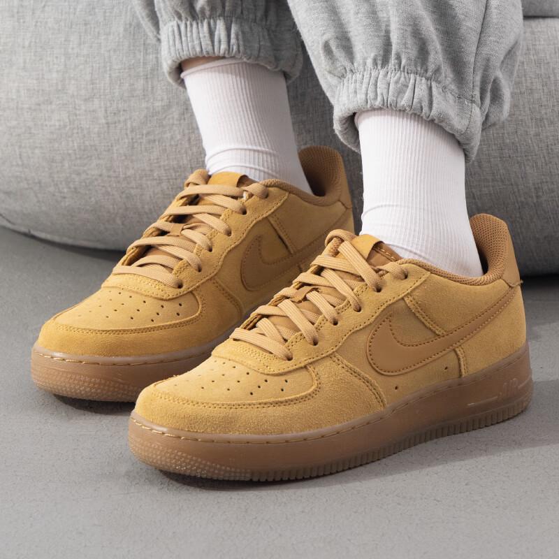 Nike Air Force 1 Low-Top Skate Shoes for Big Kids US 6