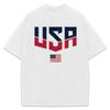 USA Flag T-Shirt Independence Day 4th Of July America Memorial Day T-Shirt Unisex T-Shirt