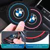 For BMW 1 W E82 2Pcs Car Coaster Silicone Mat Water Cup Holder Anti-Slip Pad For BMW X3 X5 M5 M3 E46 E90 E60 F10 E39 F30 E36 G30 E87 E70
