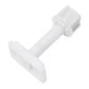 2pcs Toilet Seat White Hinges Full Set Bolts Screws Bathroom Repair Kits Tools Universal Toilet Replacement