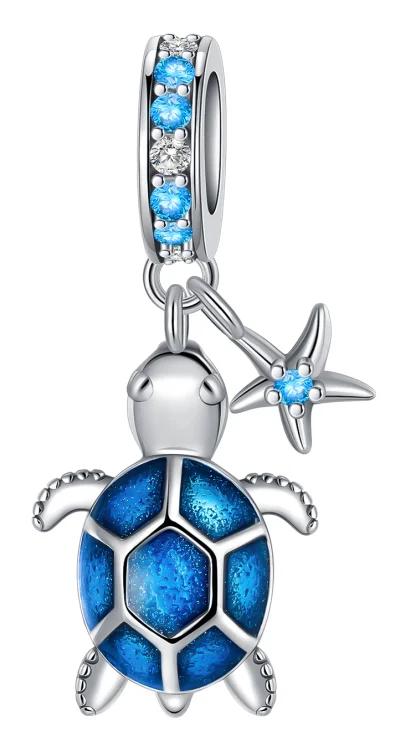 925 Silver Animals Series Charms Dog Cat Bear Pets Beads Fit Bracelet Necklace DIY Woman Pendants Fine Jewelry