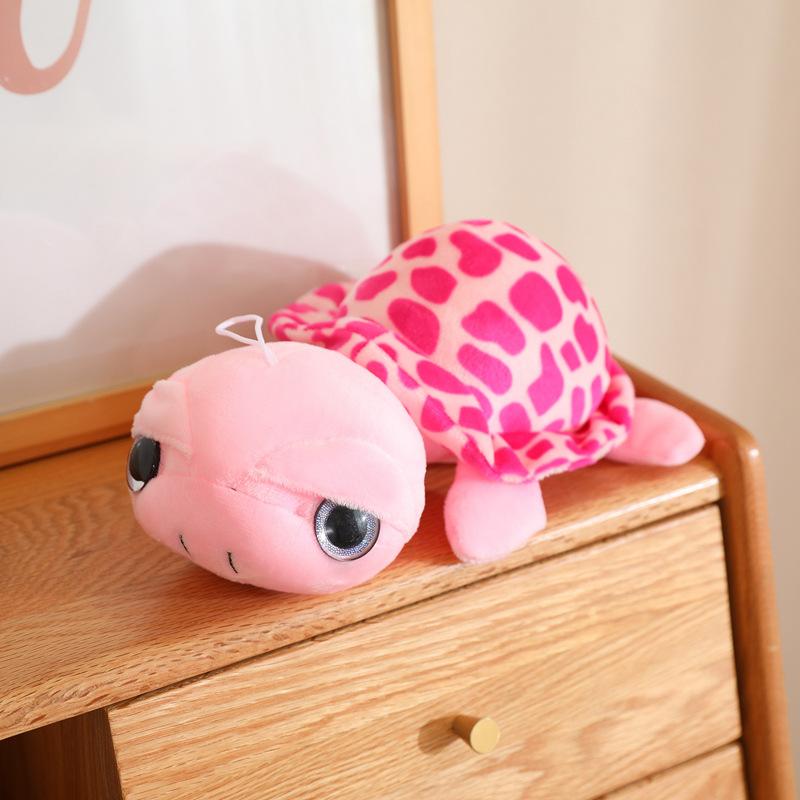 Cartoon Big-Eyed Turtle Doll Plush Toy Marine Animal Small Turtle Doll Children'S Company Soothing Rag Doll