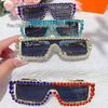 Exquisite Diamond-Studded Stage Sunglasses - European & American Style
