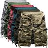 Premium Quality Men Sport Camouflage Cargo Shorts With Military Combat Design