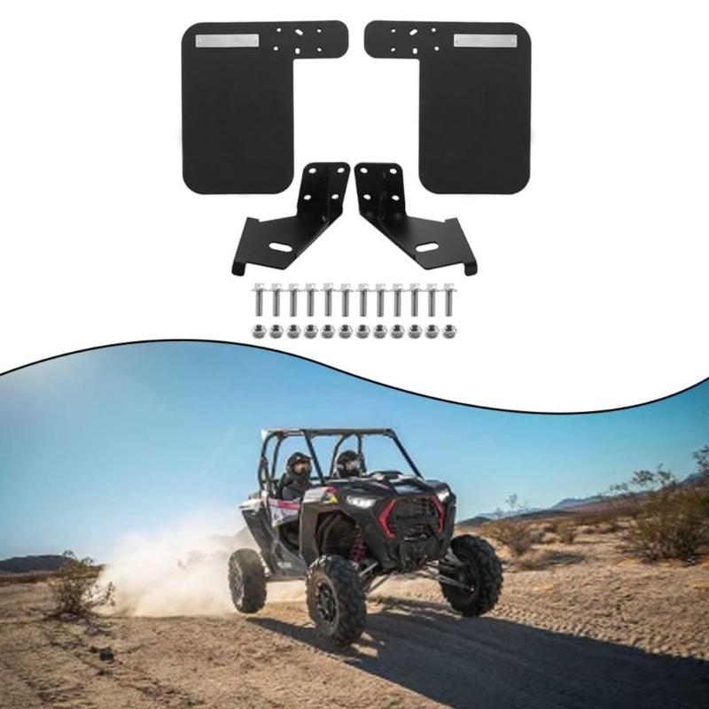 High Performances Rear Arm Protector & Mud Flap Kit Weather Resistant Rear Arm Guard & Mud Flap Suitable for XP 1000