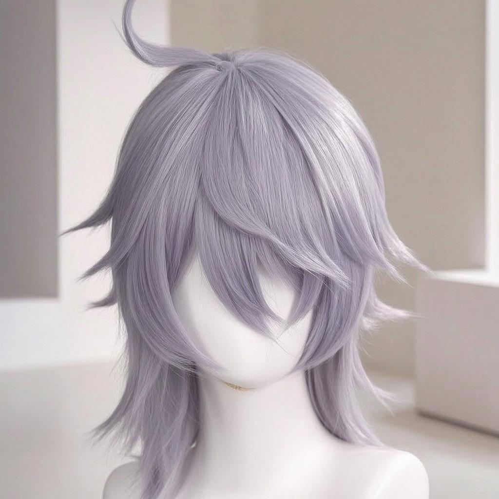 Roco Kingdom Enzo Cosplay Wig Short Hair With Hightemperature Silk For Cosplay Enthusiasts