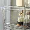 Stackable Plastic Shoe Storage Boxes Multipurpose Storage Containers Space Efficient Clear Boxes for Shoes Accessory