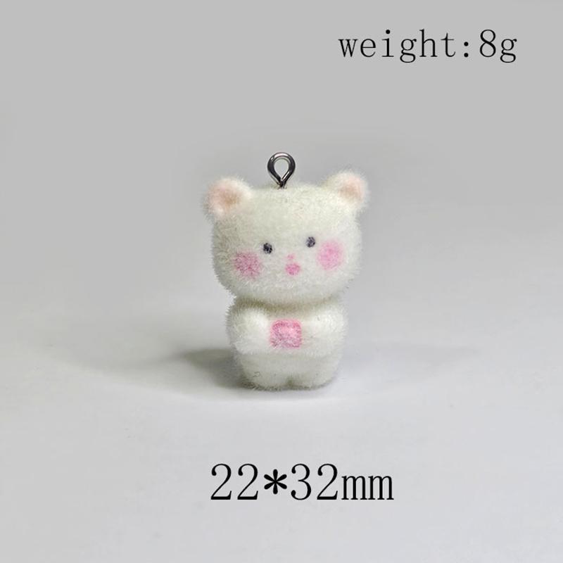 Decoración de Osito Lindo y Peludo Regalos Amantes de los Osos Mujeres Niñas Llavero de Oso Kawaii Llavero de Oso Lindo