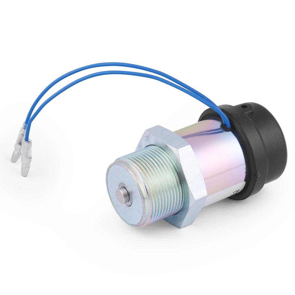 12V Stop Solenoidový ventil 7413147,MM409-67001,195-8411,30L87-00060,30A87-00060 pro S3L2-E2 S4L2 L2E K3 E305C/K4N EB12.4 UKFSS1