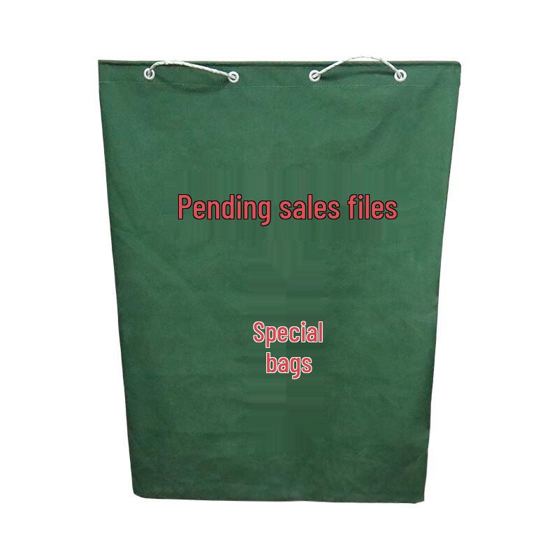 Yilan Thickened Canvas Confidential Document Bag