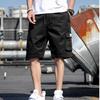 Plus Size 9XL Summer Men's Cargo Shorts Loose Fit Banding Men Short Pants Streetwear Casual Work Bermuda Shorts