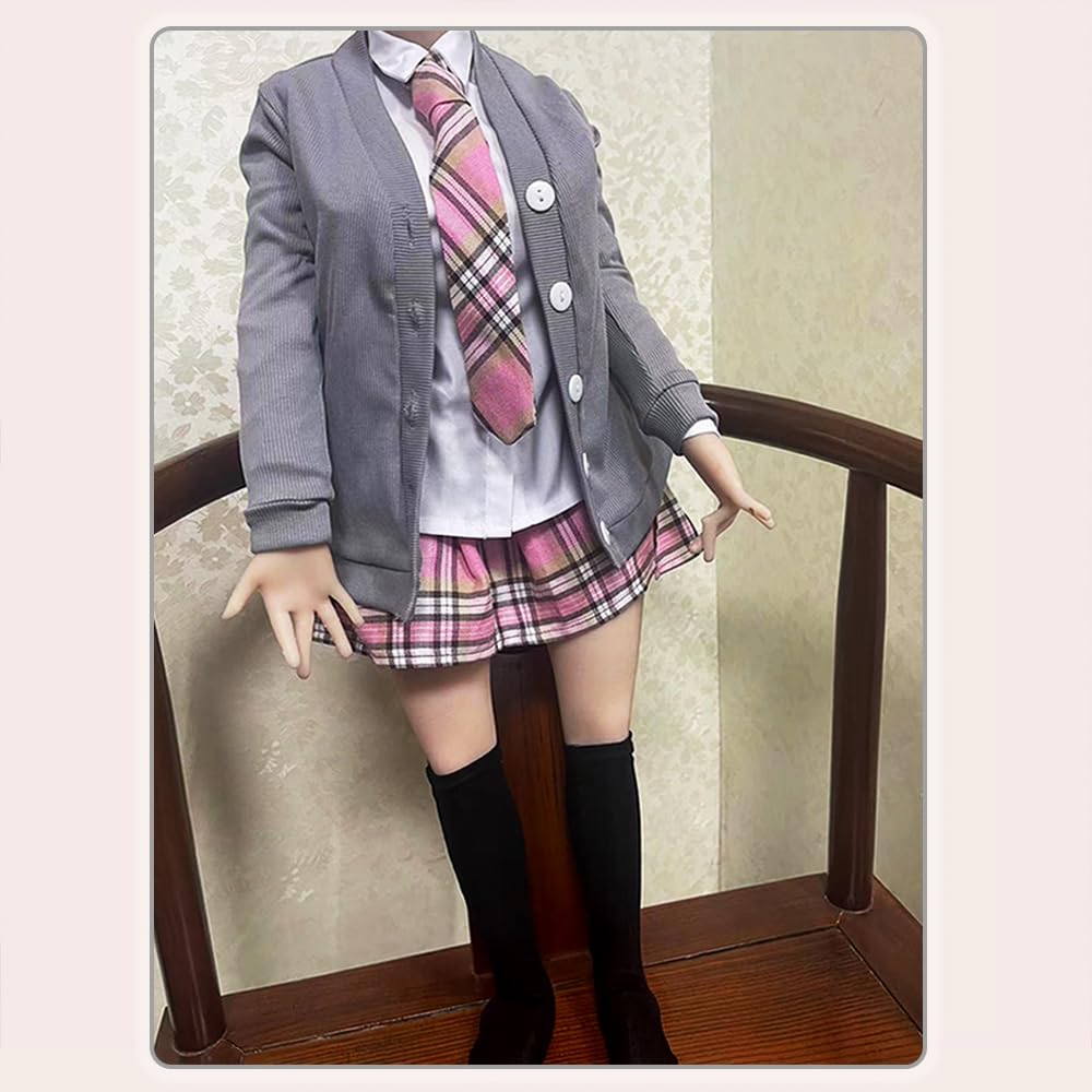 xinXbabe Doll Doll 80cm Doll School School Doll Doll Size Doll Doll Clothes Set Clothes, 1/2 Clothes, Uniform, Girls' Uniform, Uniform, Skirt,