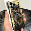 Rottweiler Dog Soft Phone Case for iPhone 16 16E 17 Air 15 Pro Max 14 Plus 13 Mini 11 12 7 Black Cover Back Shell