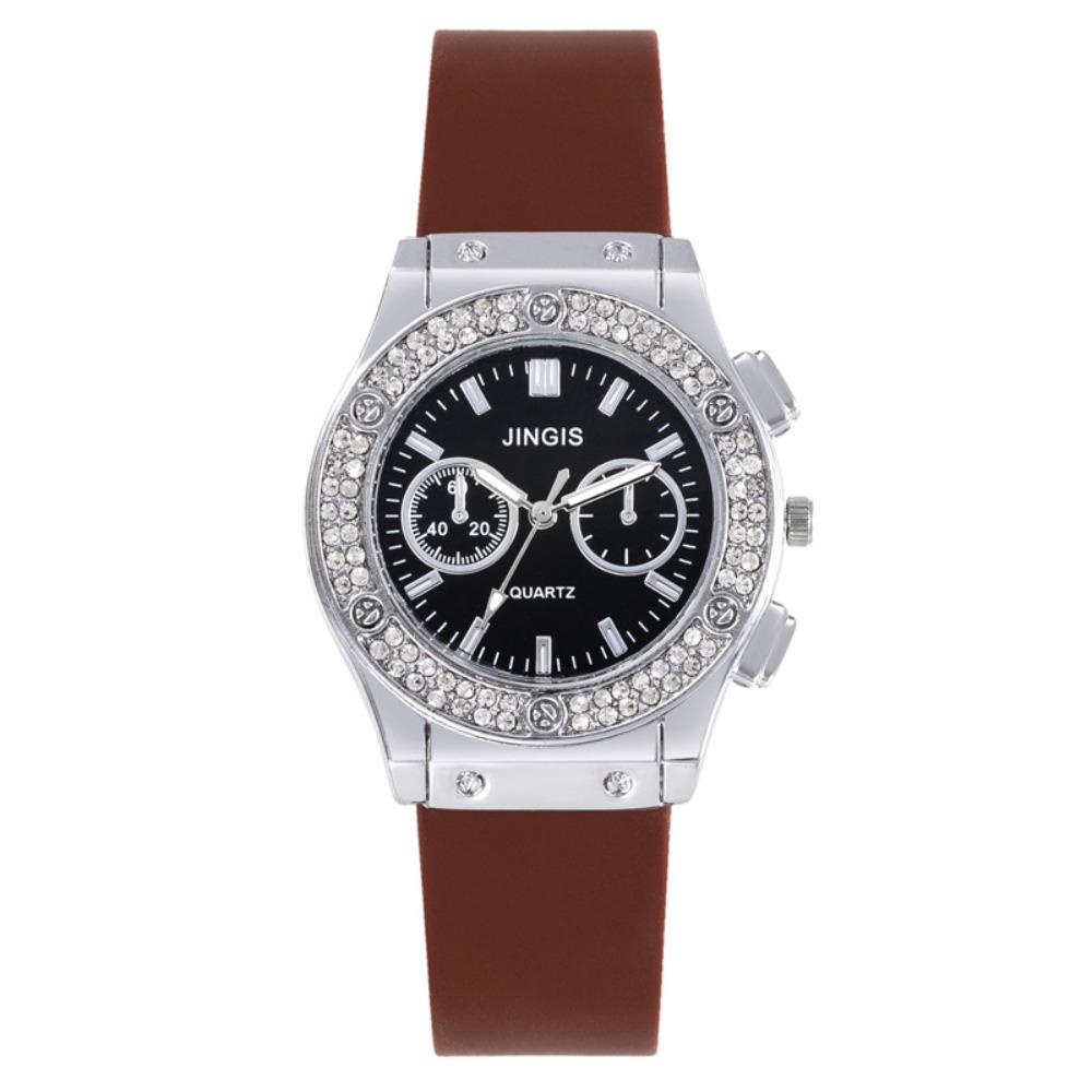 Fashion Casual Watches Adjustable Simple Wristwatches Silicone Strap Quartz Watch Sport