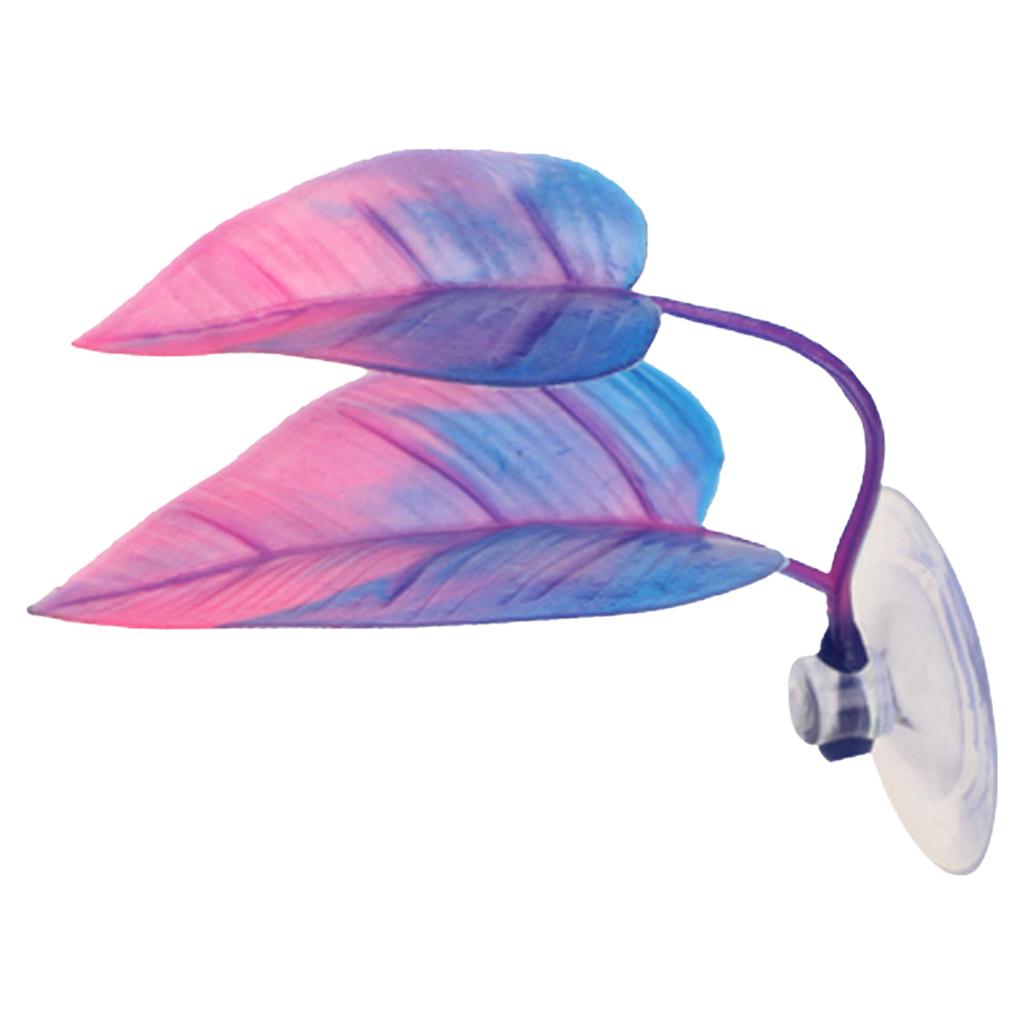 Artificial Aquarium Decor Plants Plastic Leaf for Aquarium Fish Tank Aquascape Decorative Plants for Fish Tanks Aquarium Basins