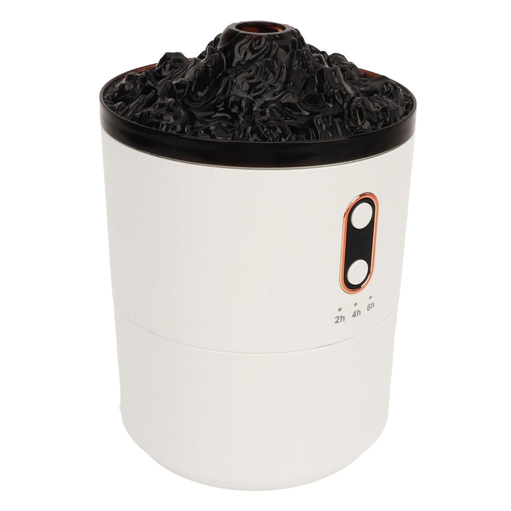 Flame Humidifier Aromatherapy Essential Oil Diffuser 450ml Jellyfish Mist Volcano Flame Diffuser