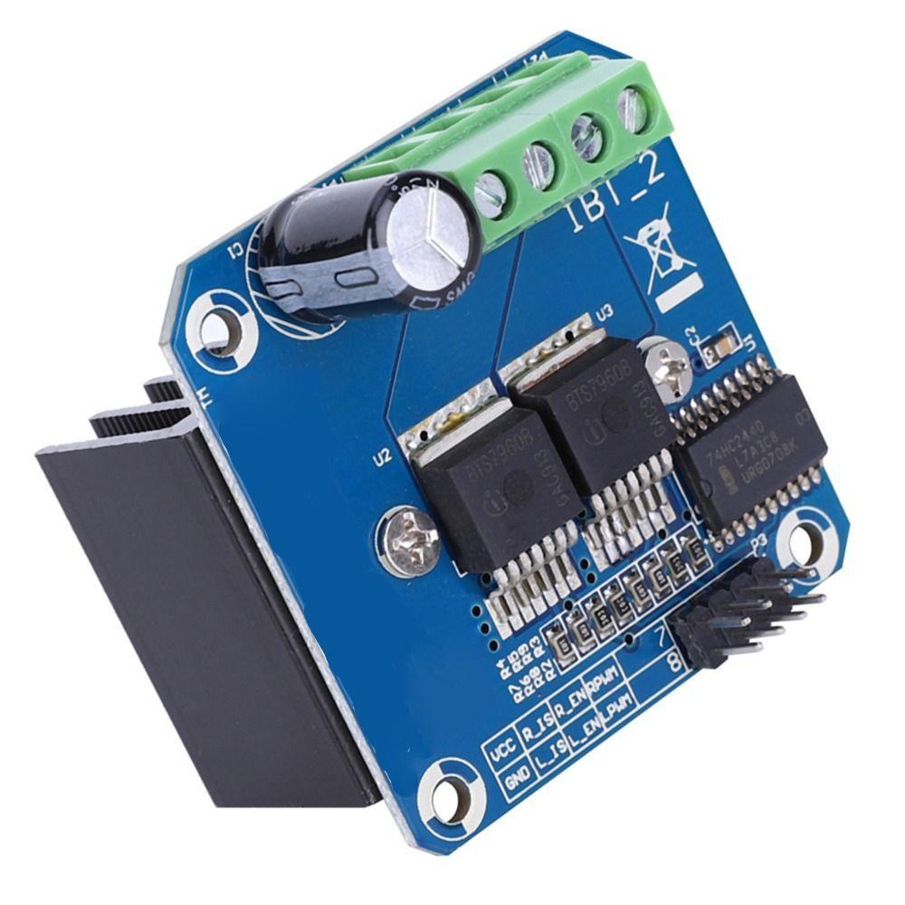 43 A High Power Motor Drive Module 5.5V to 27V Motor Driver Motor Drive Module  Smart Car