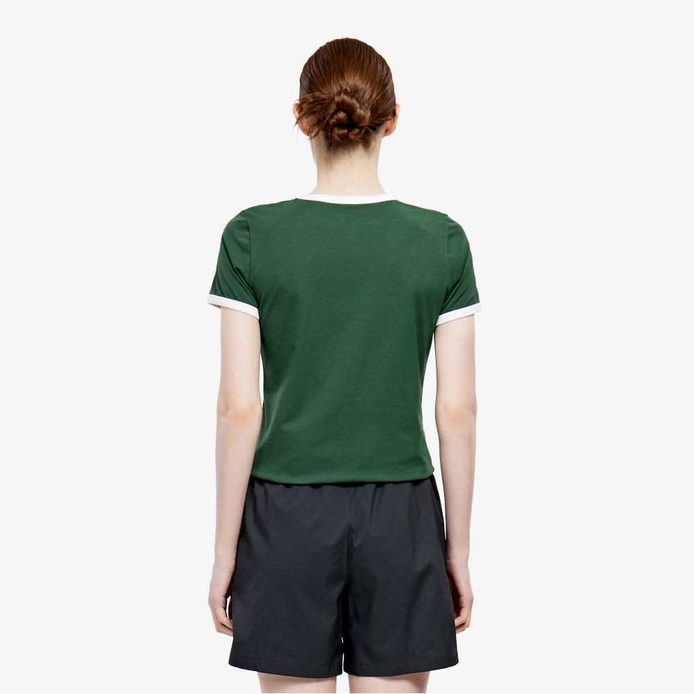 [Lacoste] Women's Cooling Print Short-Sleeve T-Shirt TF678E-56G132