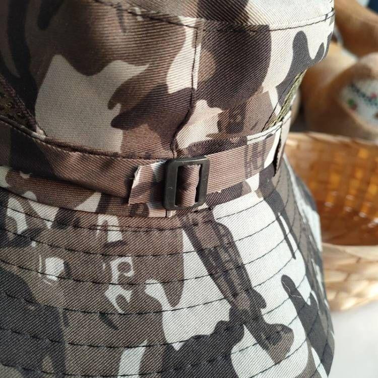 Student Hat Children's Sun Protection Outdoor Camouflage Hat Fishing Sun Protection Fisherman Hat Women's Hat