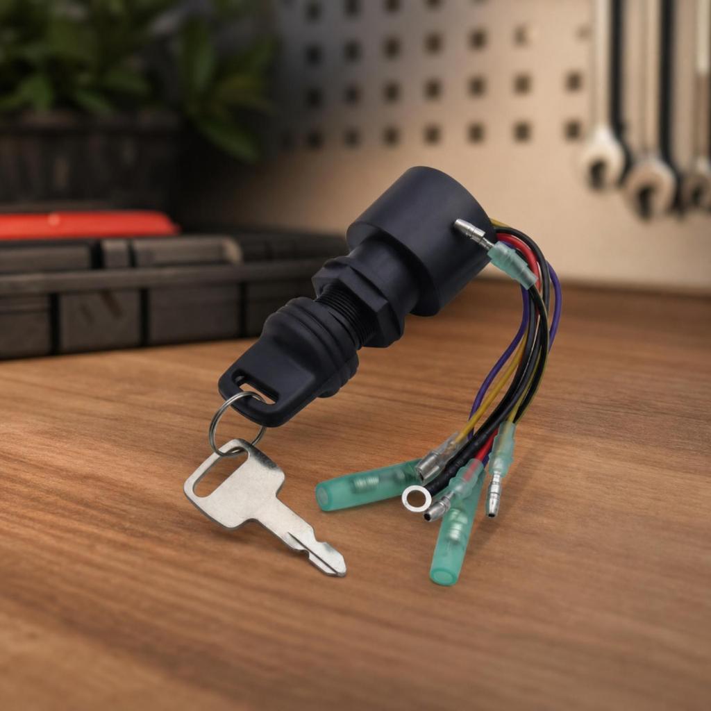 Boat Ignition Switch Direct Replacement with Keys Universal