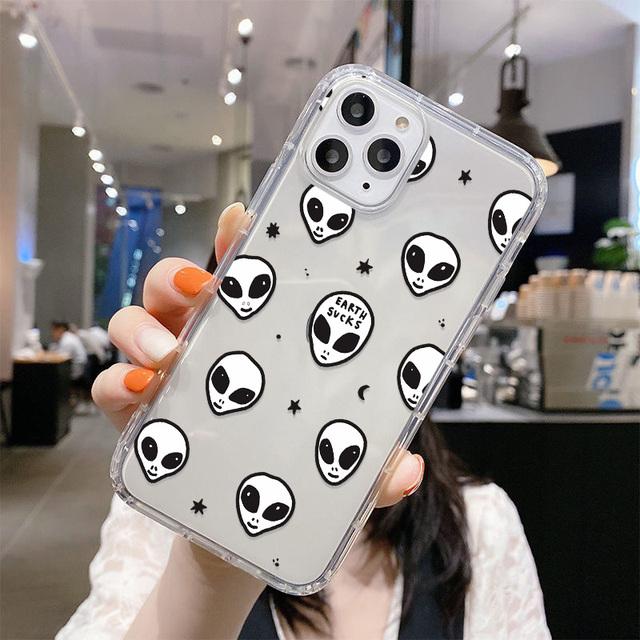 

Противоударный чехол для Iphone 14 Pro Max, силиконовый чехол Funda Iphone 13 Pro Max 11 12 Mini X Xs Xr 7 8 Se 2022 2020, задняя крышка с улыбкой For iPhone 13