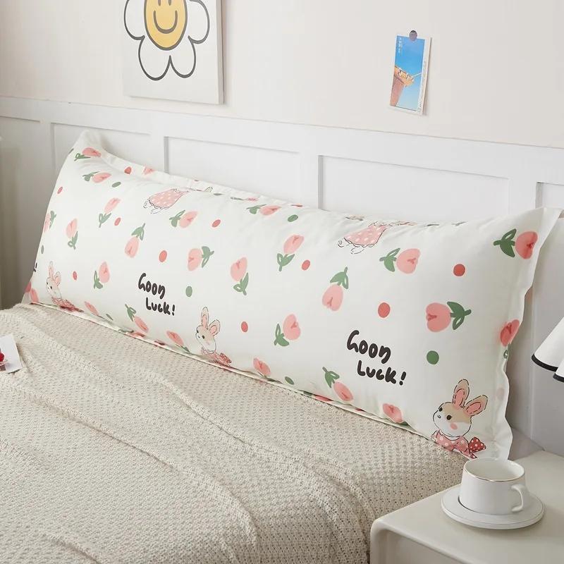 Bedding Pillow Covers Cartoon Dinosaur Body Pillow Cover for Boys Girls Cotton Long Pillowcase Decorative Cushion for Bedroom