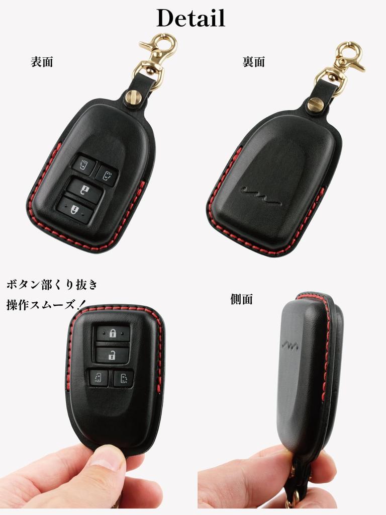 [Usable] Hi-Ace Key Case, Key Cover, Premium Genuine Leather, Italian Leather, Buttero, Toyota, HIACE