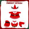 Christmas Decorations for The House, Goose Costume, Figurine Indoor Clothing