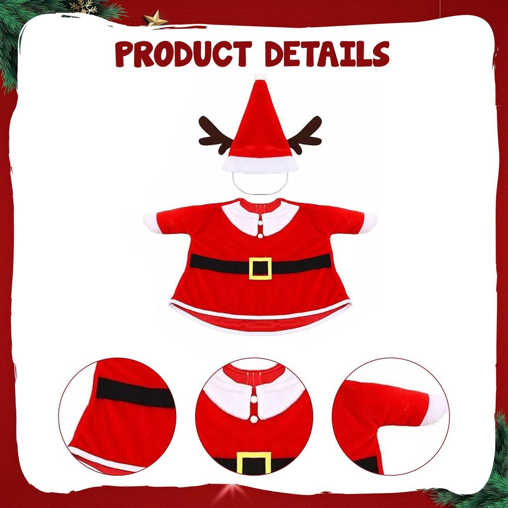Christmas Decorations for The House, Goose Costume, Figurine Indoor Clothing